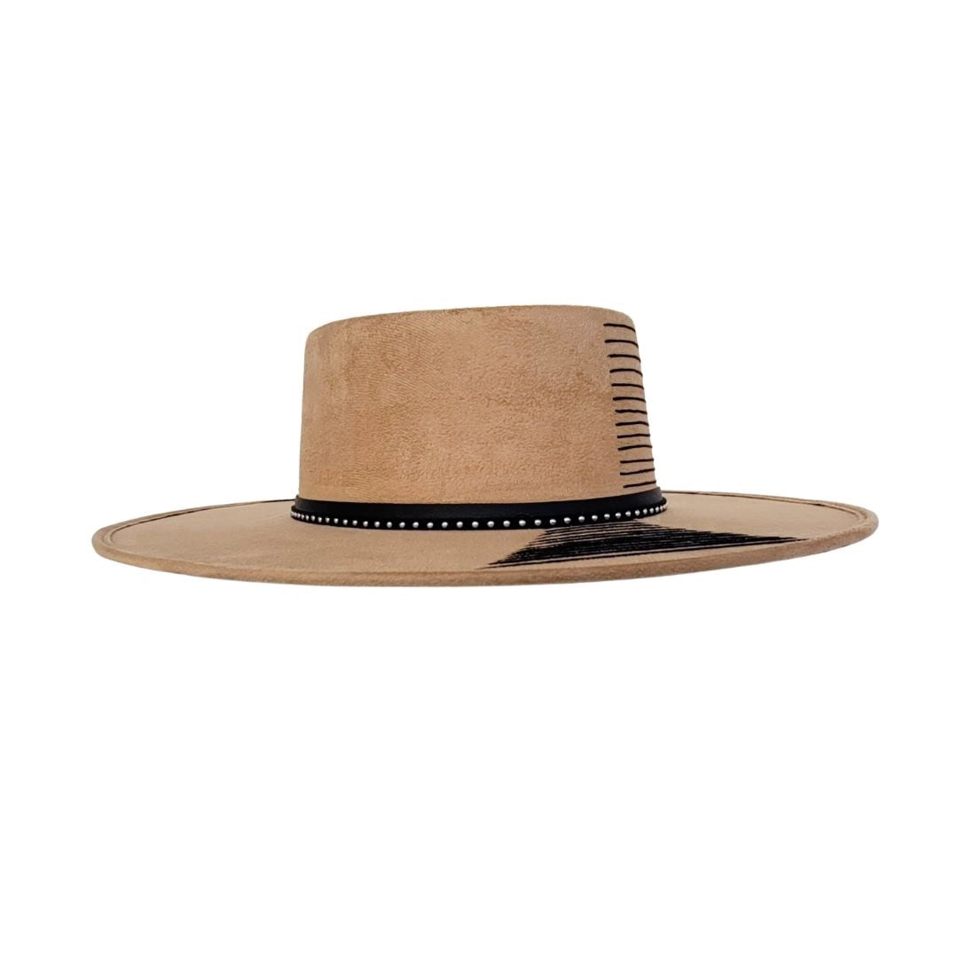 Petra Savage Top Quality Vegan Suede Hat - Kade