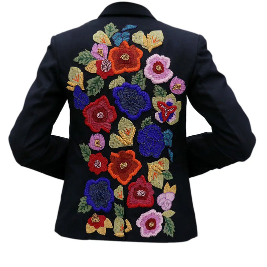 Tiana New York - Flowers BL370 Multi Beaded Blazer