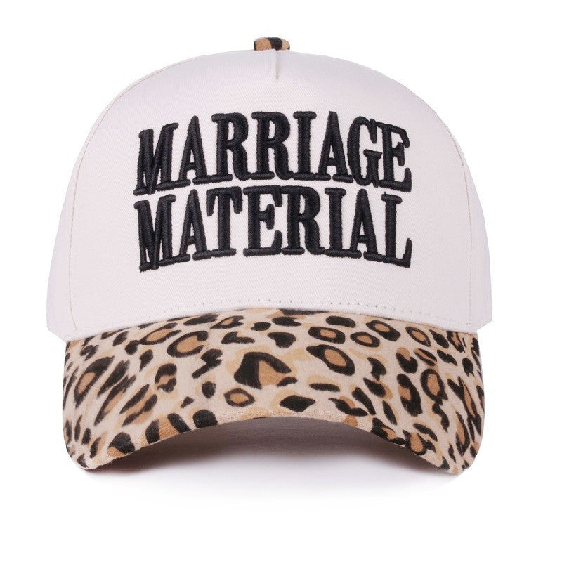 Marriage Material Two Tone Canvas Cotton Cap & Colors - Available in 7 Colors