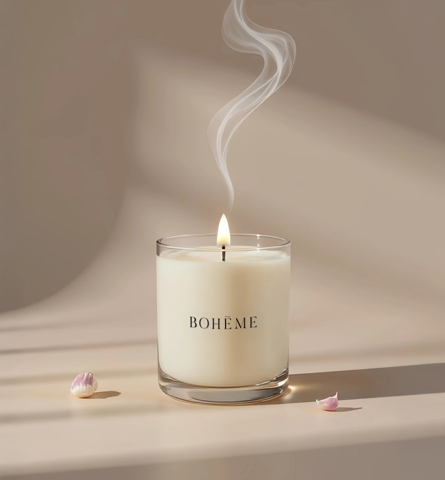 Boħeme Fragrance Collection - Ubud Candle - Bamboo, Coconut & Sandalwood