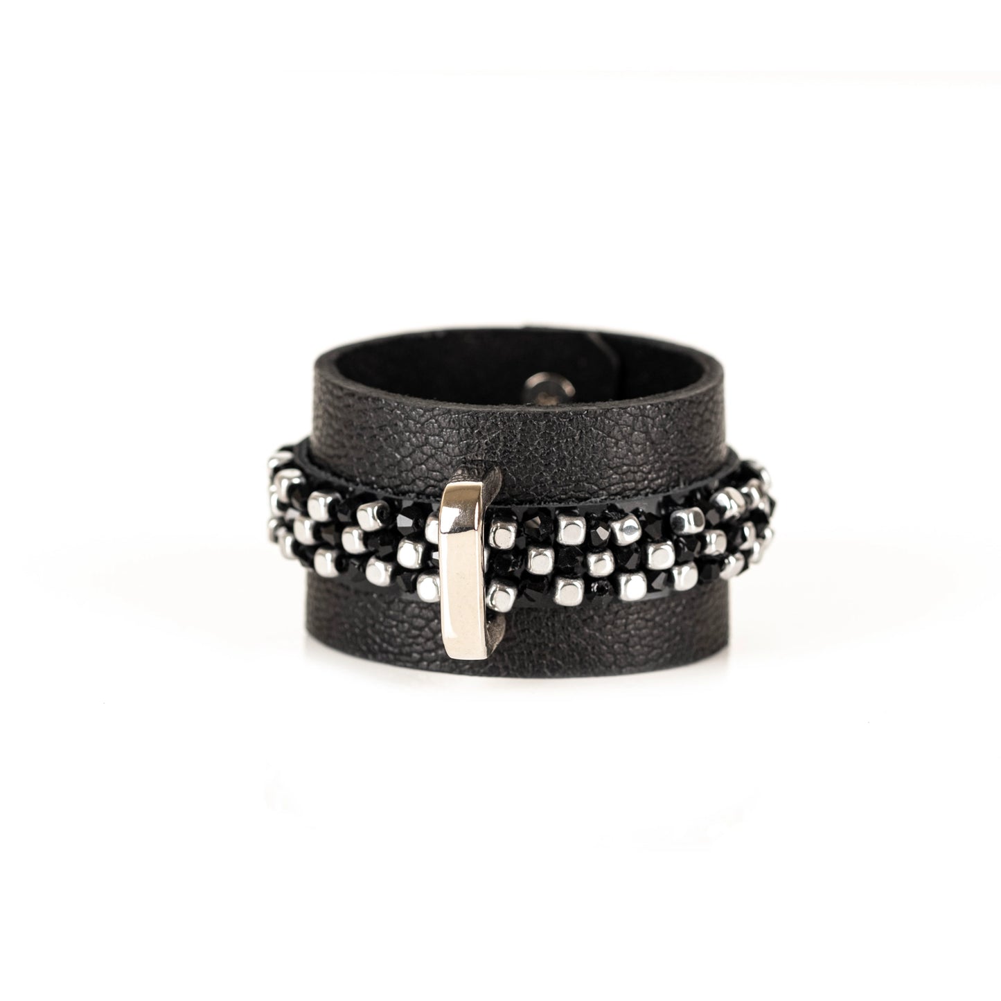 The Grand Panther Leather Cuff Bracelet