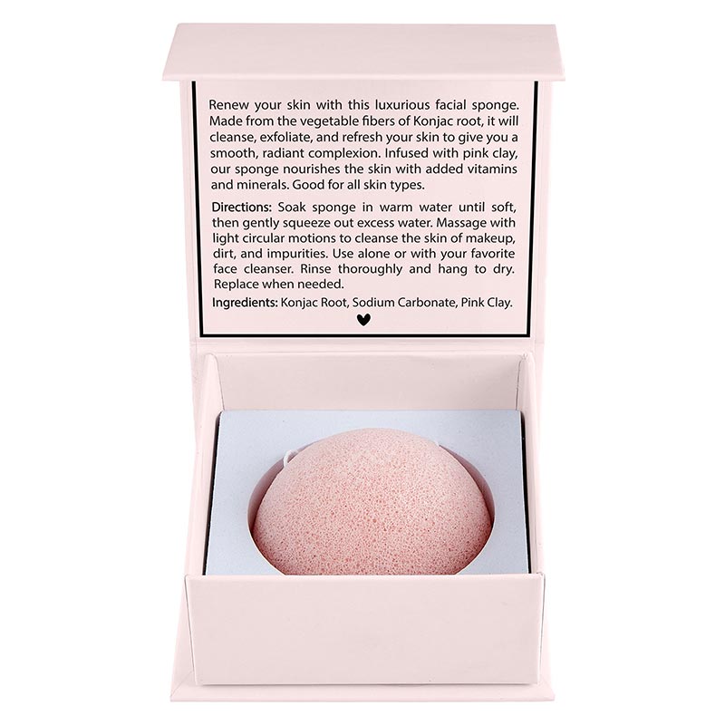 Facial Konjac Sponge - Blush