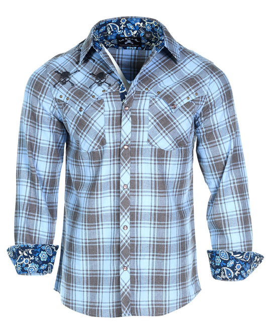 Master of Puppets Blue Men's Shirt