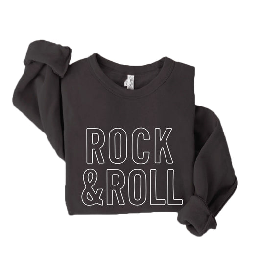 Rock and Roll Graphic Sweatshirt