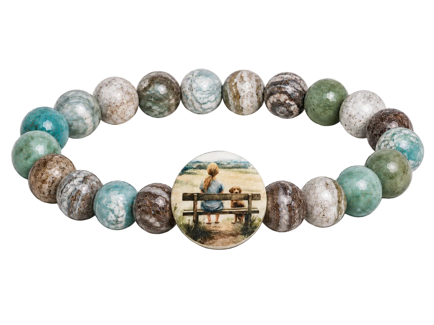 Faithful Friend Gemstone Bracelet (Copy)