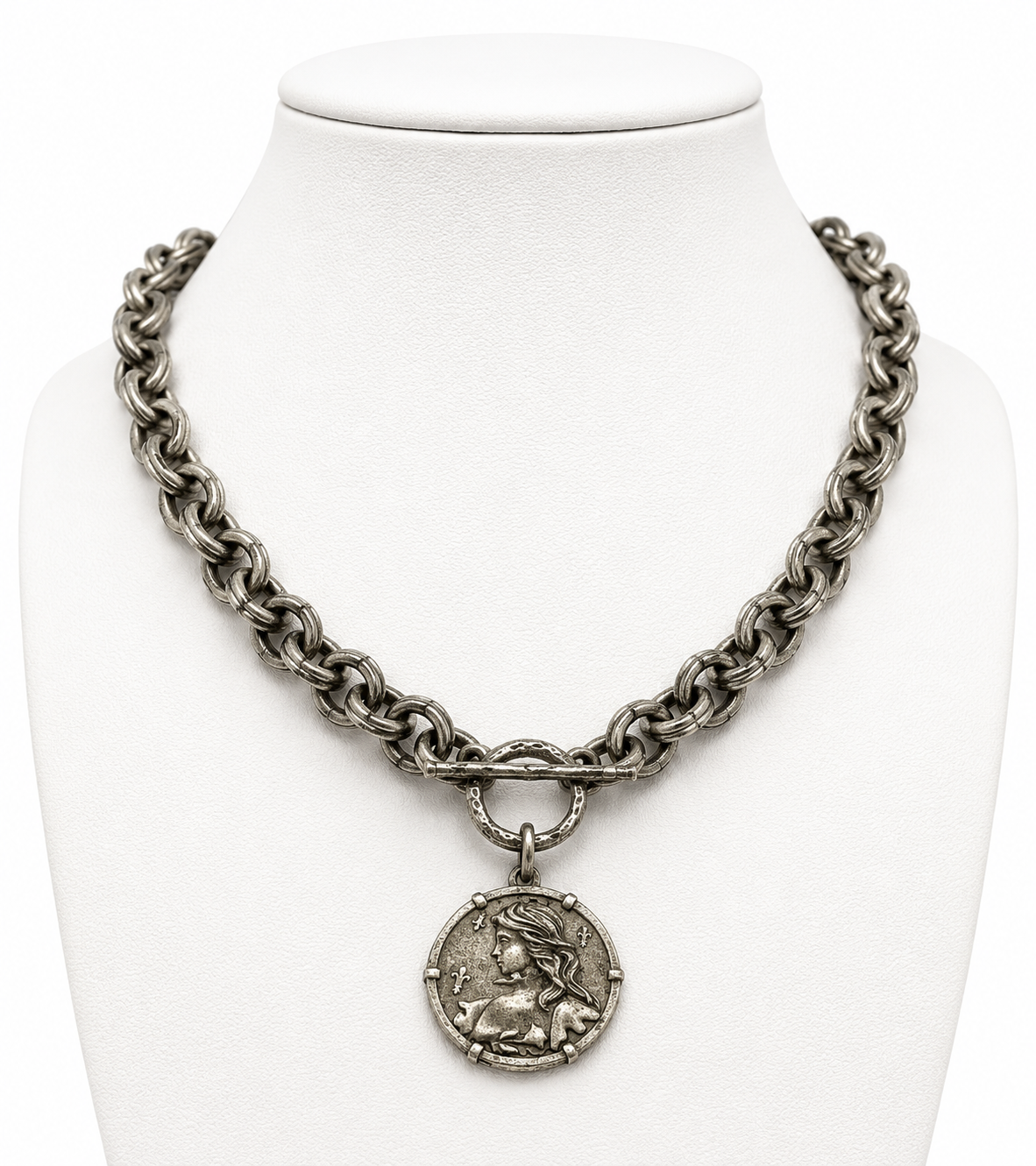 Joan Of Arc Statement Necklace
