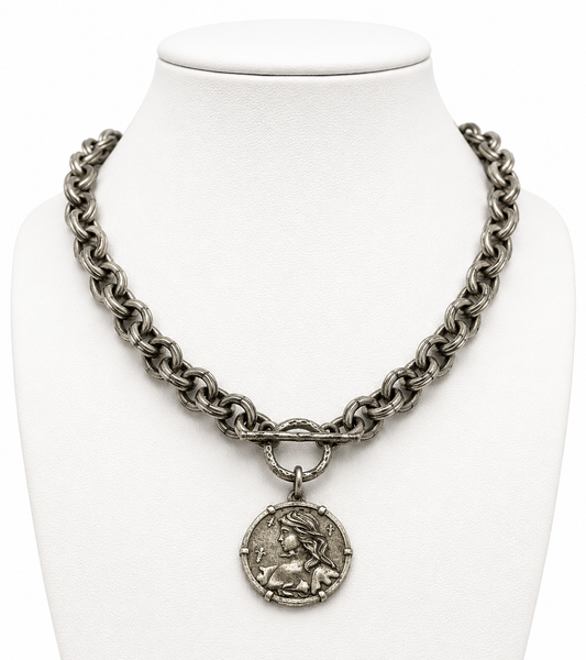 Joan Of Arc Statement Necklace