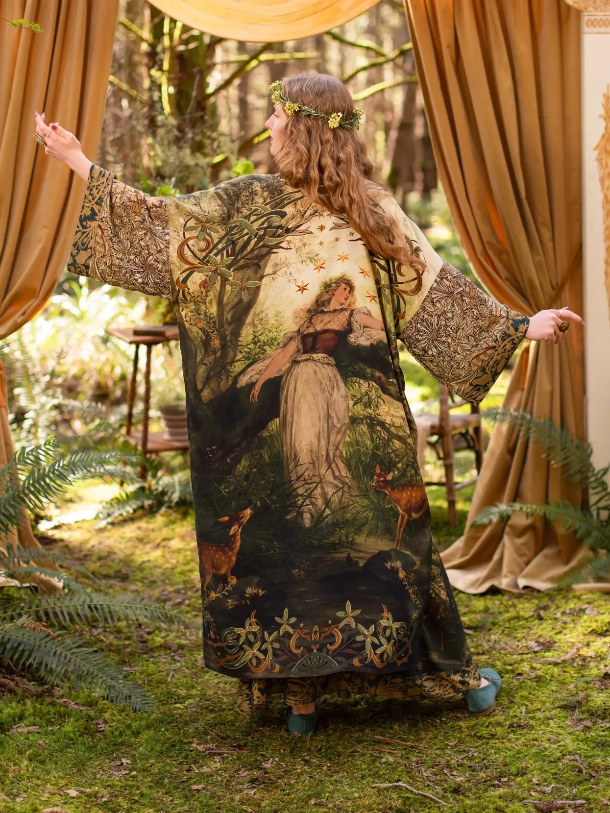 The Dawning Opera Duster Kimono Robe ft. Ophelia & Fawn *Pre Order* Ships October 2026