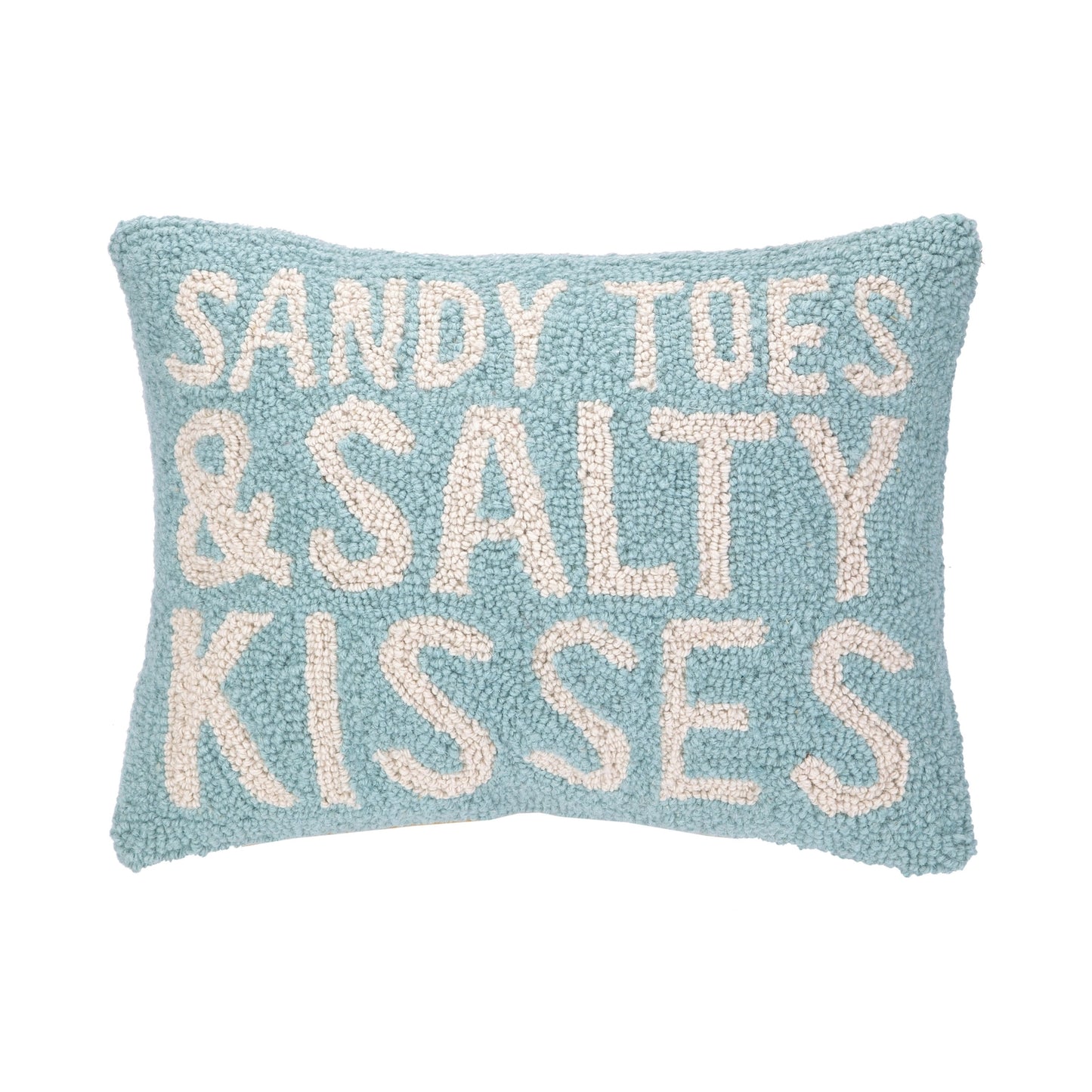 Sandy Toes & Salty Kisses Hook Pillow - Preorder For Mid May Shipment