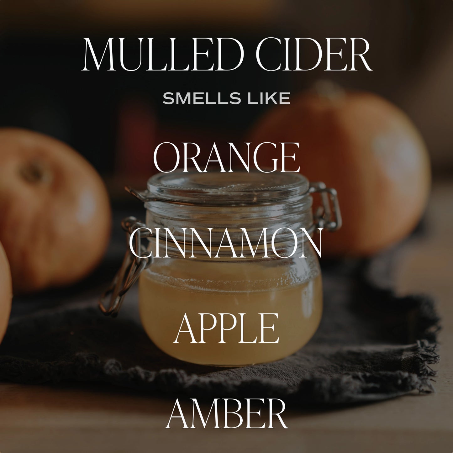 Mulled Cider 11oz Soy Candle - Home Decor & Gifts