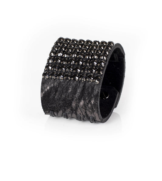 The Bright Promise Leather Cuff Bracelet