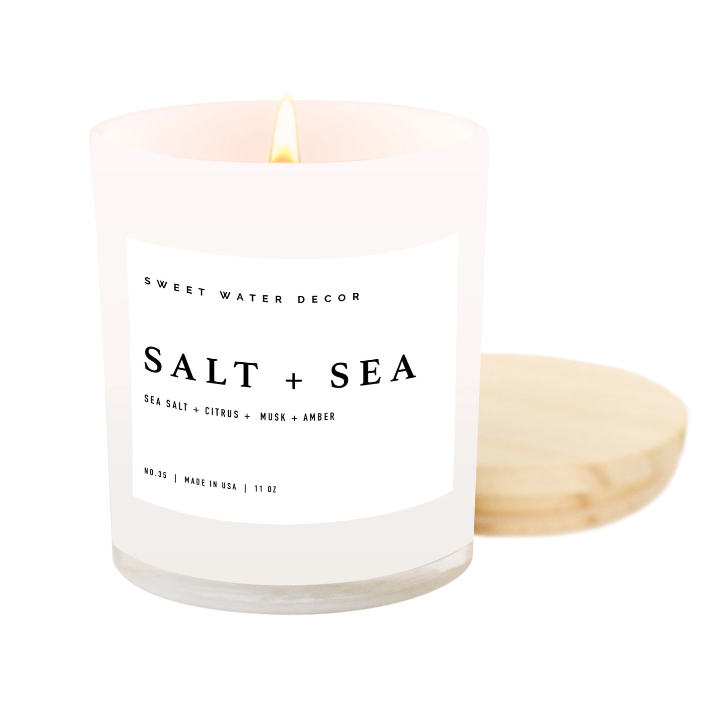 Salt & Sea 11 oz Soy Candle - Home Decor & Gifts