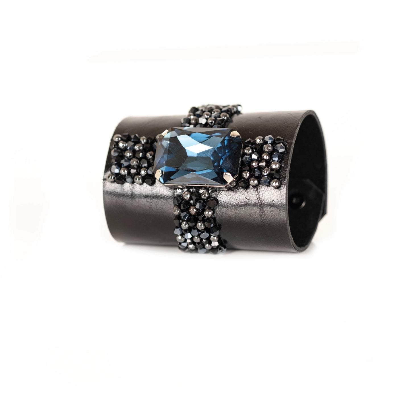 The Agate Will Leather Cuff Bracelet