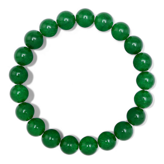 Green Jade Unisex Reiki Healing Beaded Gemstone Bracelet