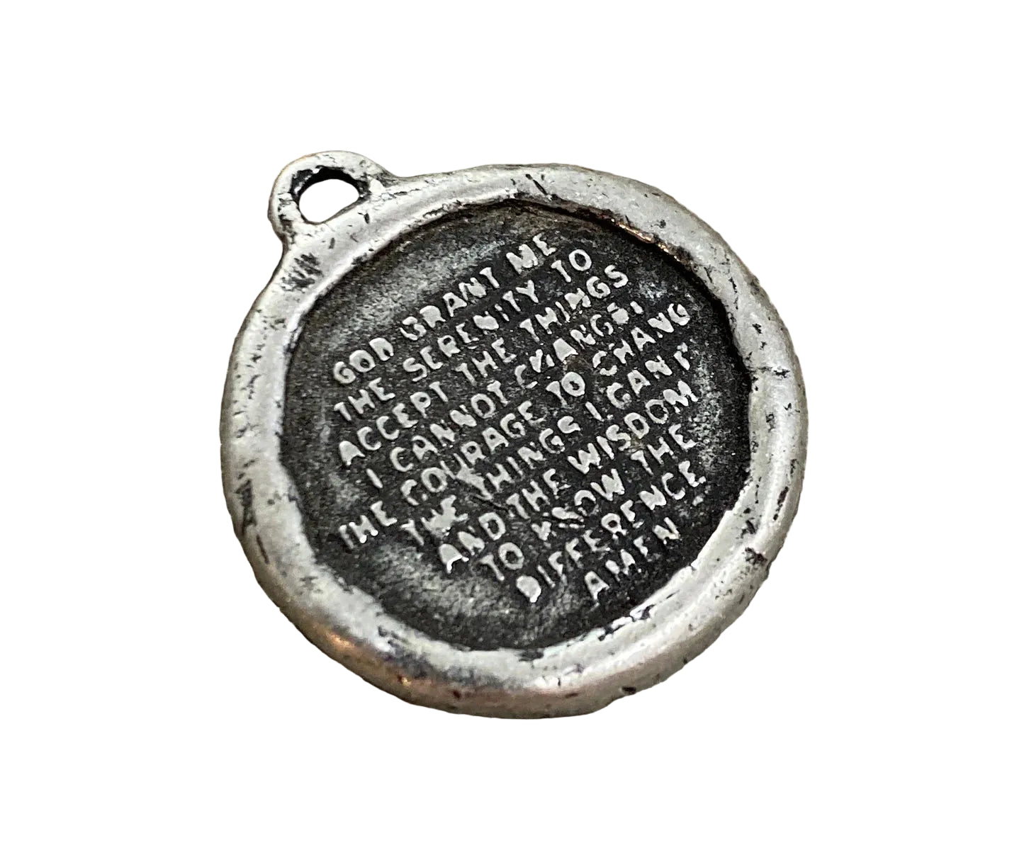 Labradorite Sobriety/Recovery/Serenity Prayer Beaded Gemstone Bracelet