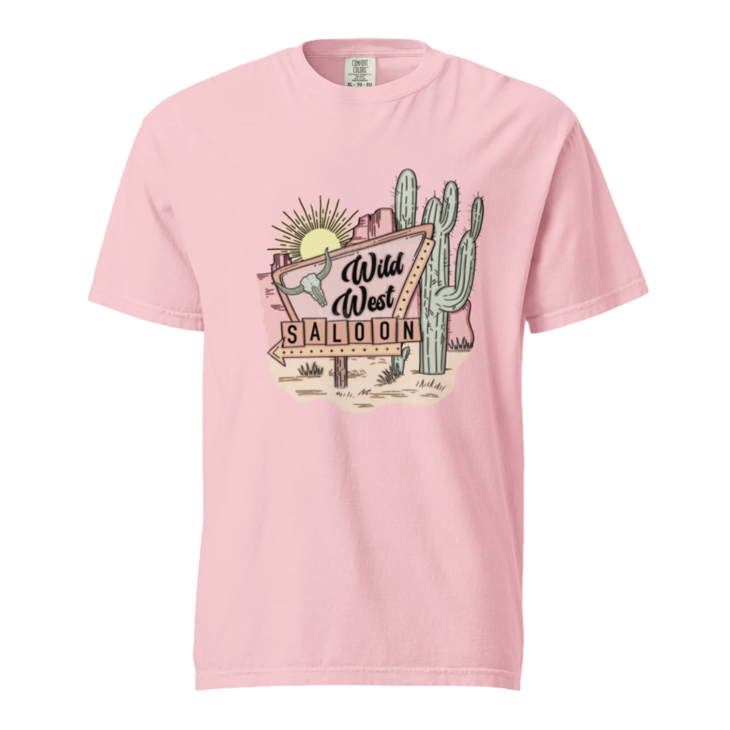 Wild West Saloon - Comfort Colors Tee - Available in 10 Colors