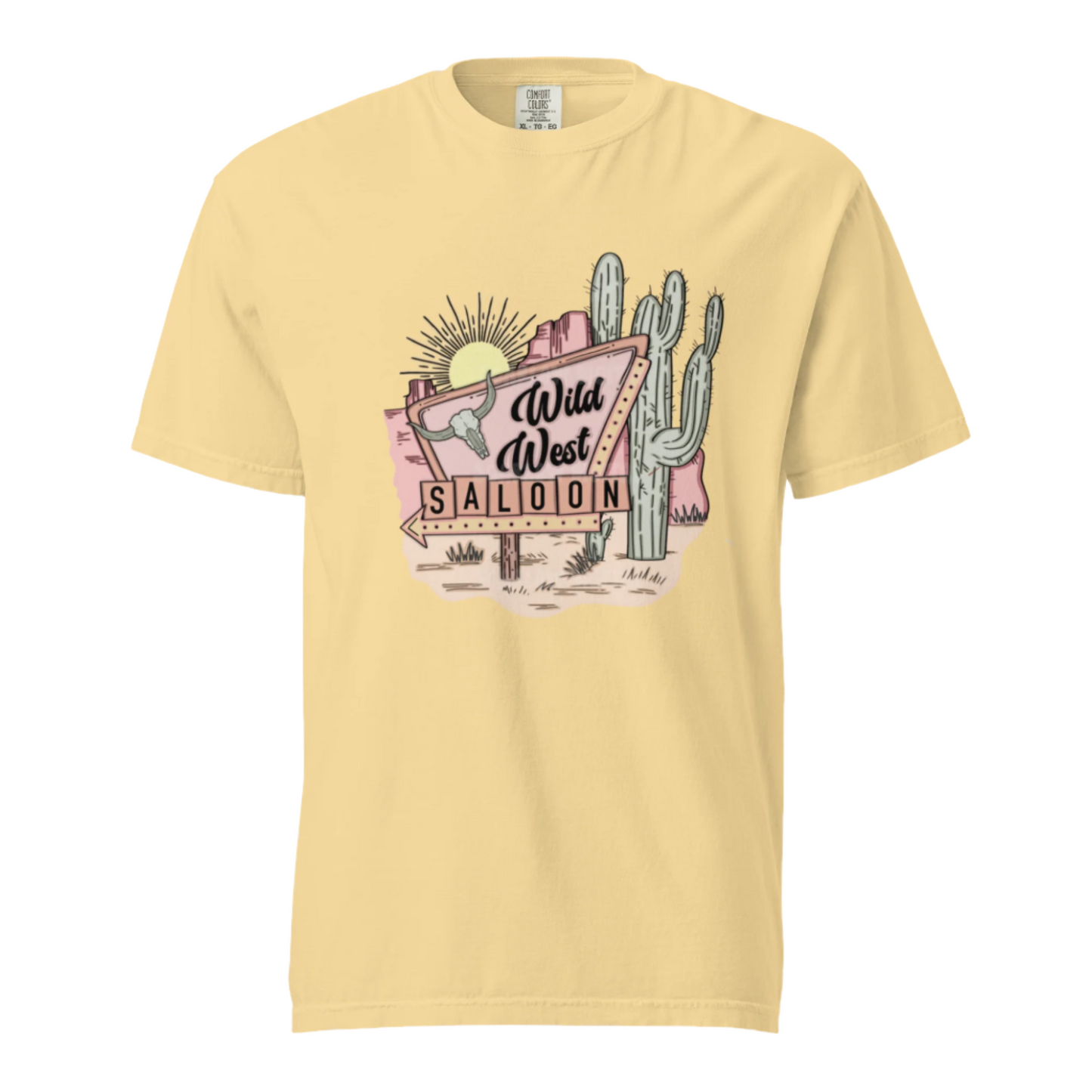 Wild West Saloon - Comfort Colors Tee - Available in 10 Colors