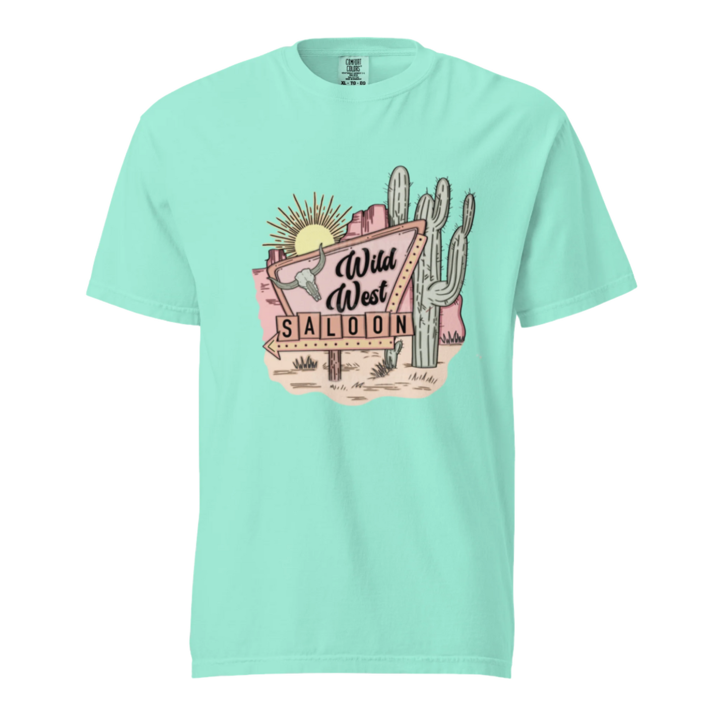 Wild West Saloon - Comfort Colors Tee - Available in 10 Colors