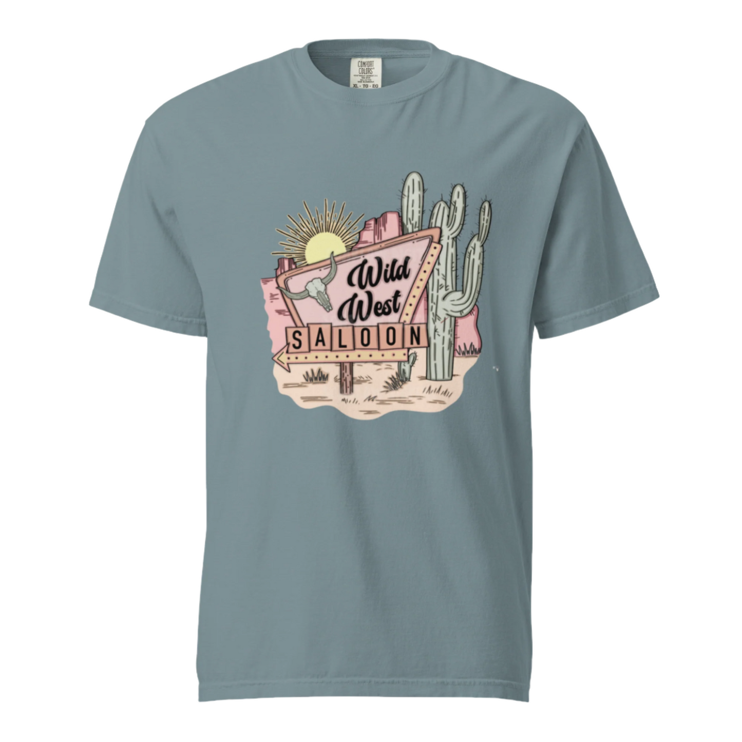 Wild West Saloon - Comfort Colors Tee - Available in 10 Colors