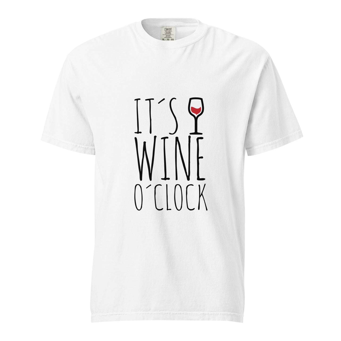 It's Wine 'O Clock Comfort Colors Tee