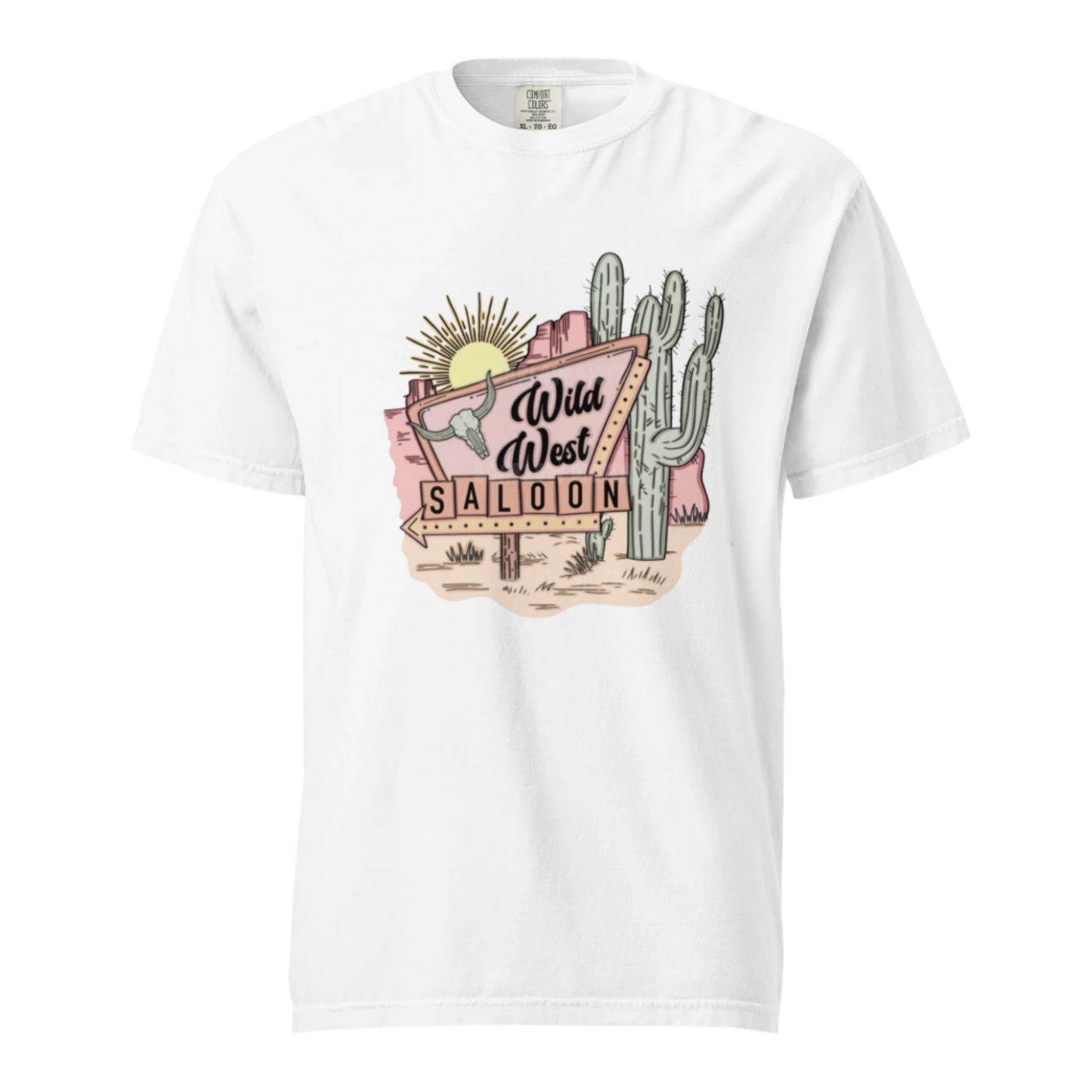 Wild West Saloon - Comfort Colors Tee - Available in 10 Colors