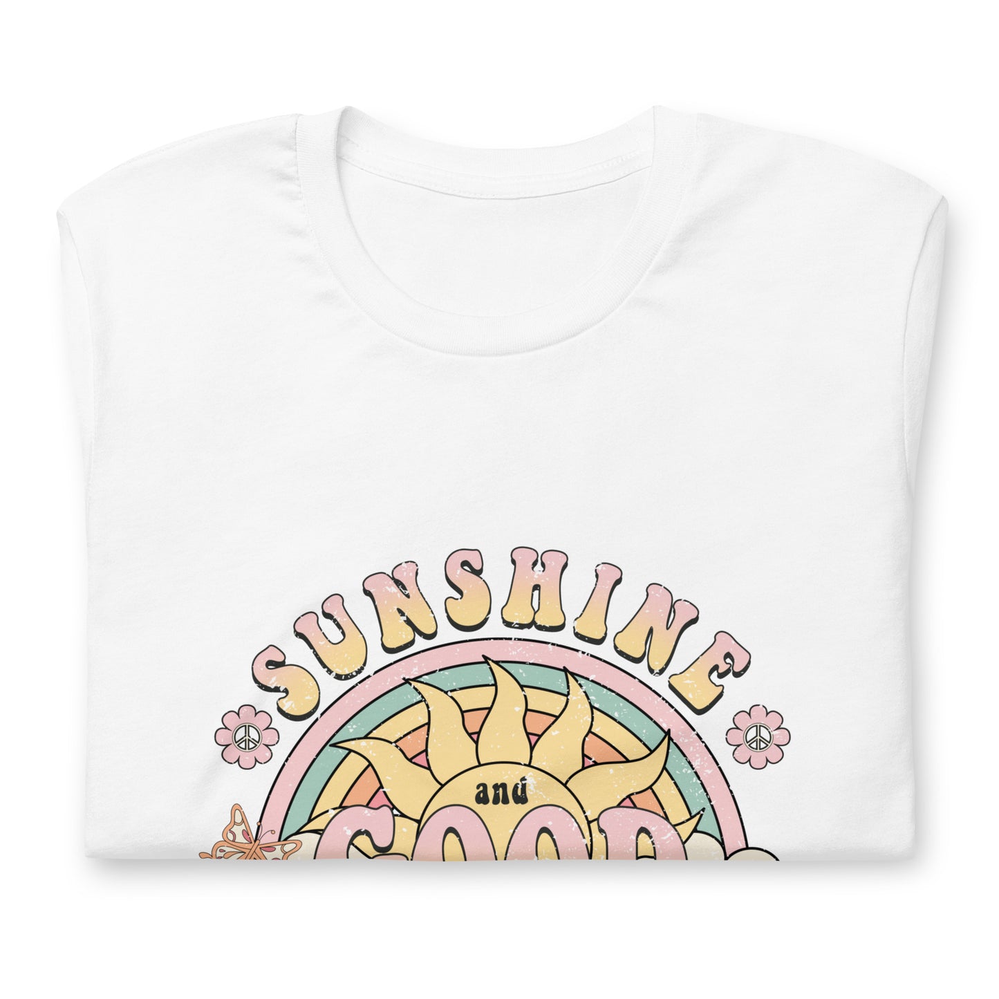 Bella Canvas Tee - Sunshine & Good Vibes