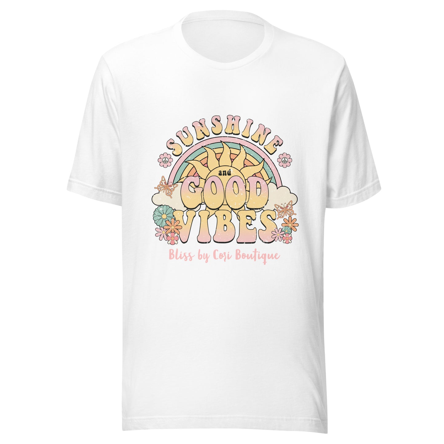 Bella Canvas Tee - Sunshine & Good Vibes