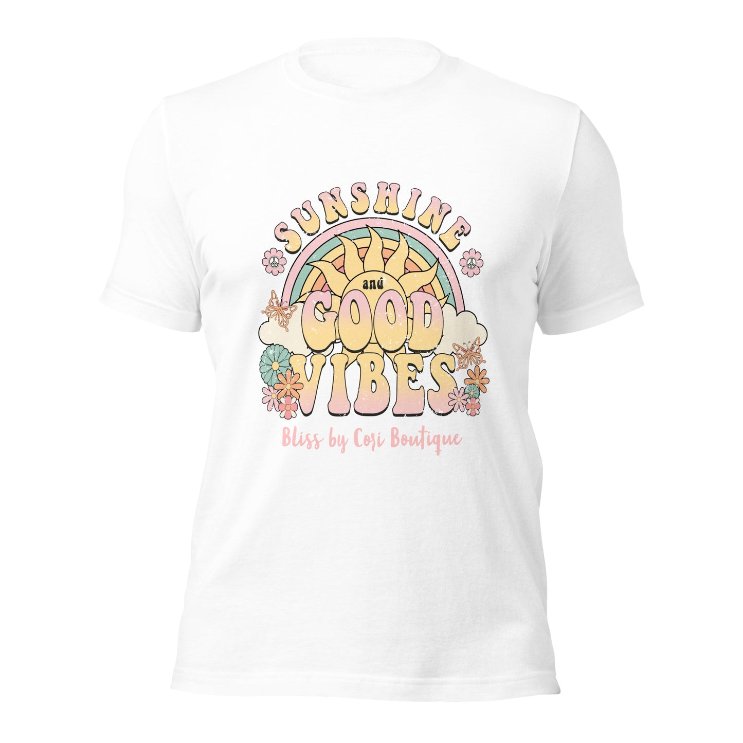 Bella Canvas Tee - Sunshine & Good Vibes