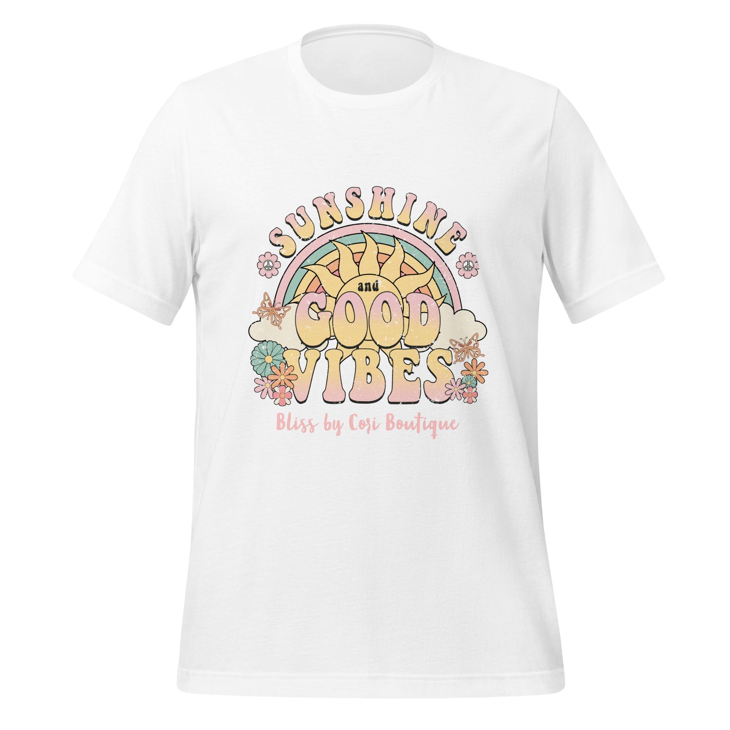 Bella Canvas Tee - Sunshine & Good Vibes