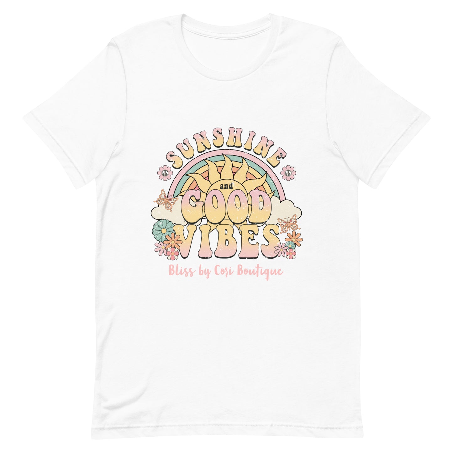 Bella Canvas Tee - Sunshine & Good Vibes