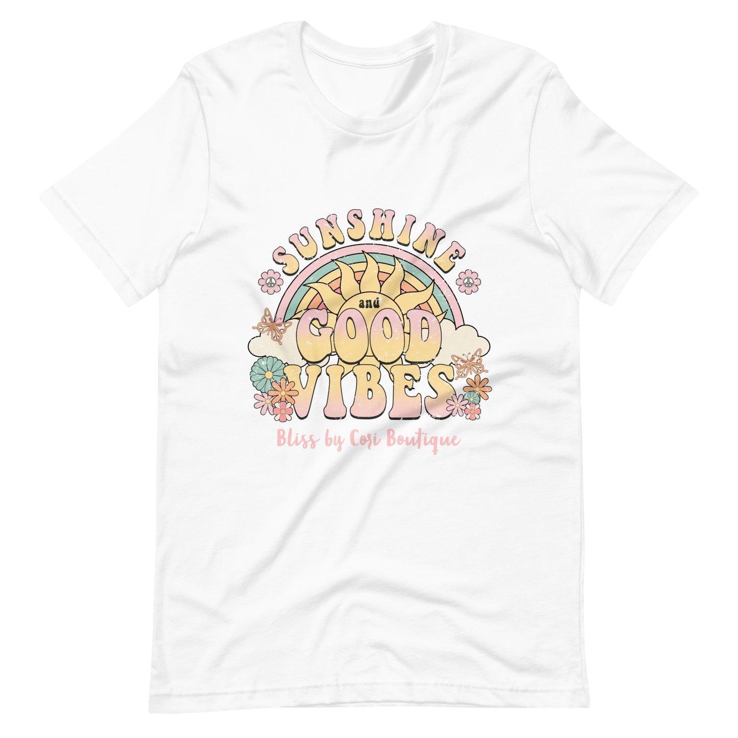 Bella Canvas Tee - Sunshine & Good Vibes