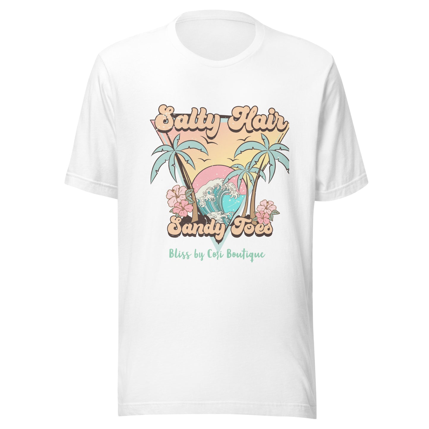 Bella Canvas Tee - Salty Hair Sandy Toes