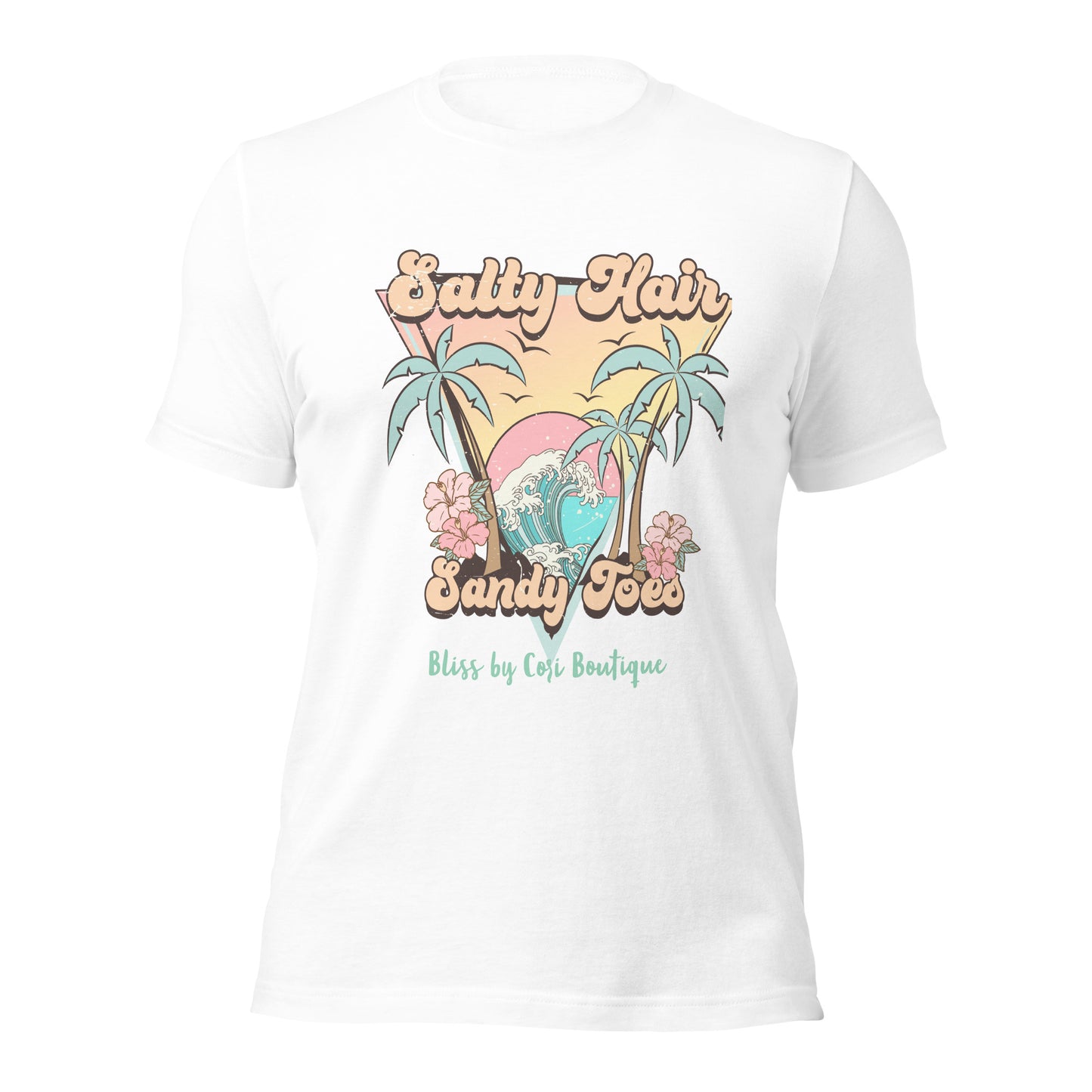 Bella Canvas Tee - Salty Hair Sandy Toes