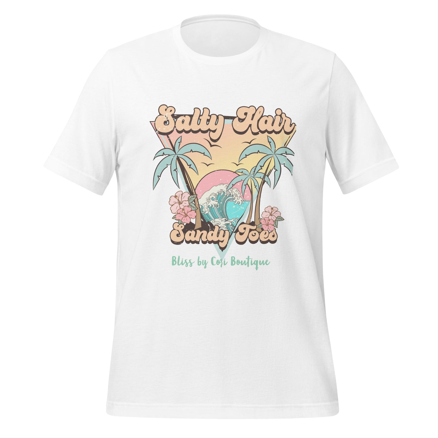 Bella Canvas Tee - Salty Hair Sandy Toes