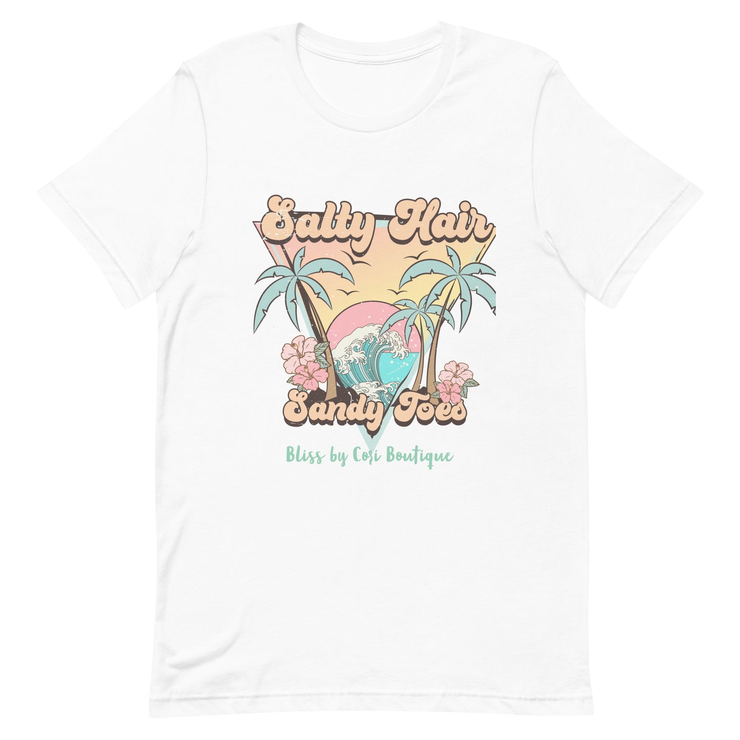 Bella Canvas Tee - Salty Hair Sandy Toes