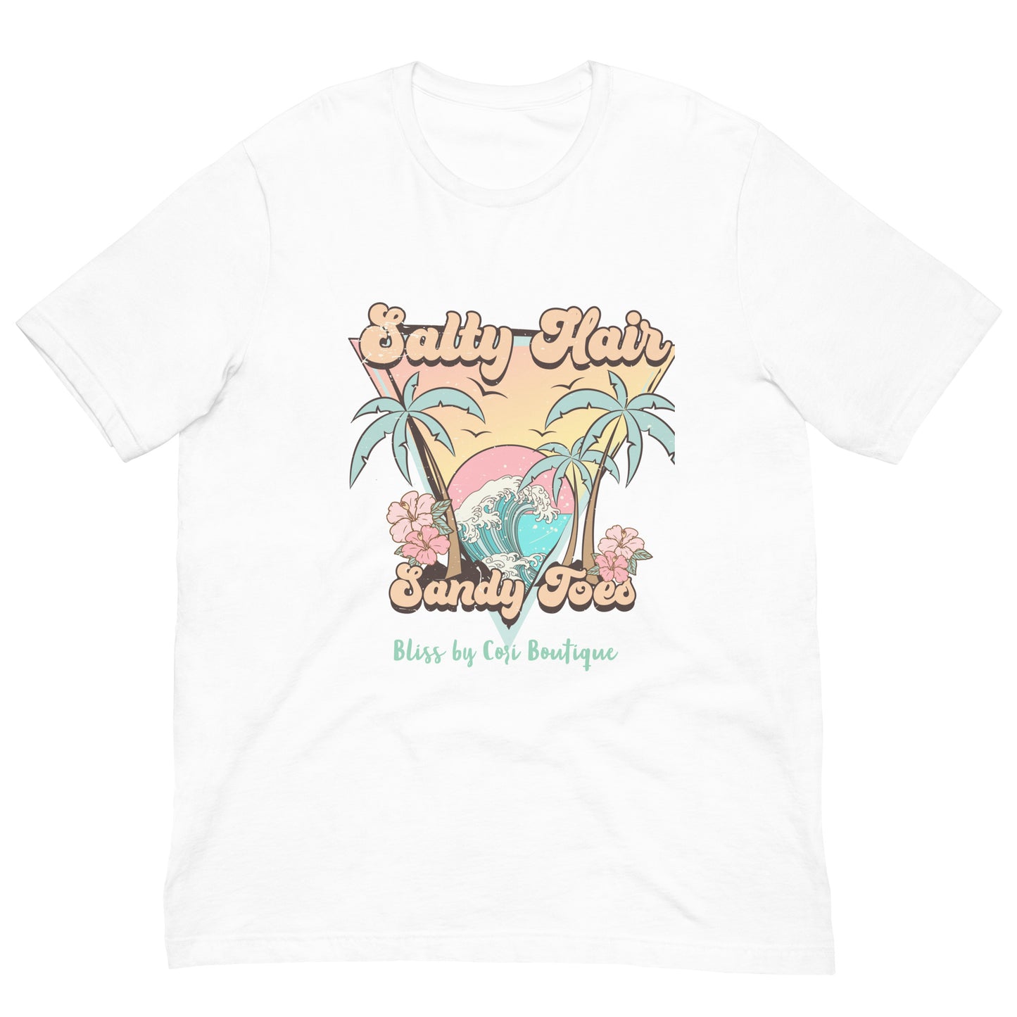 Bella Canvas Tee - Salty Hair Sandy Toes