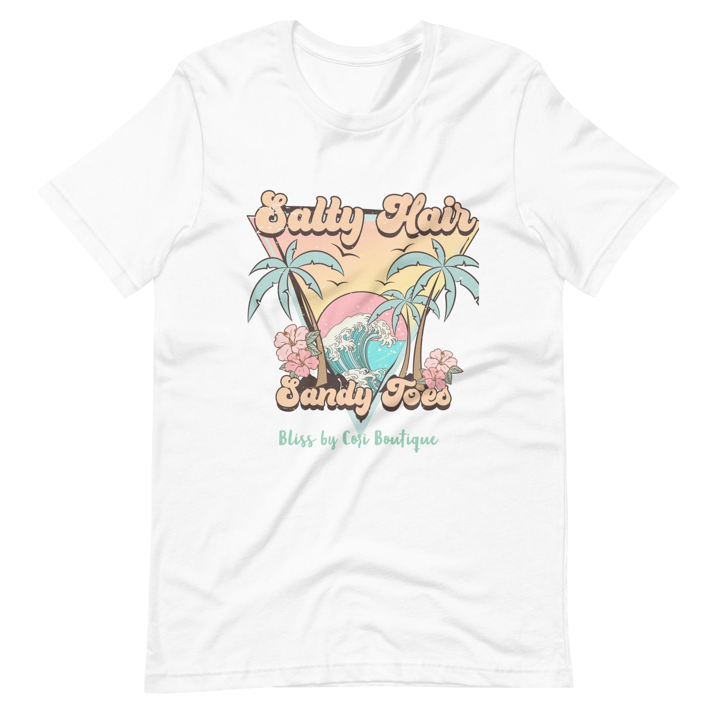 Bella Canvas Tee - Salty Hair Sandy Toes