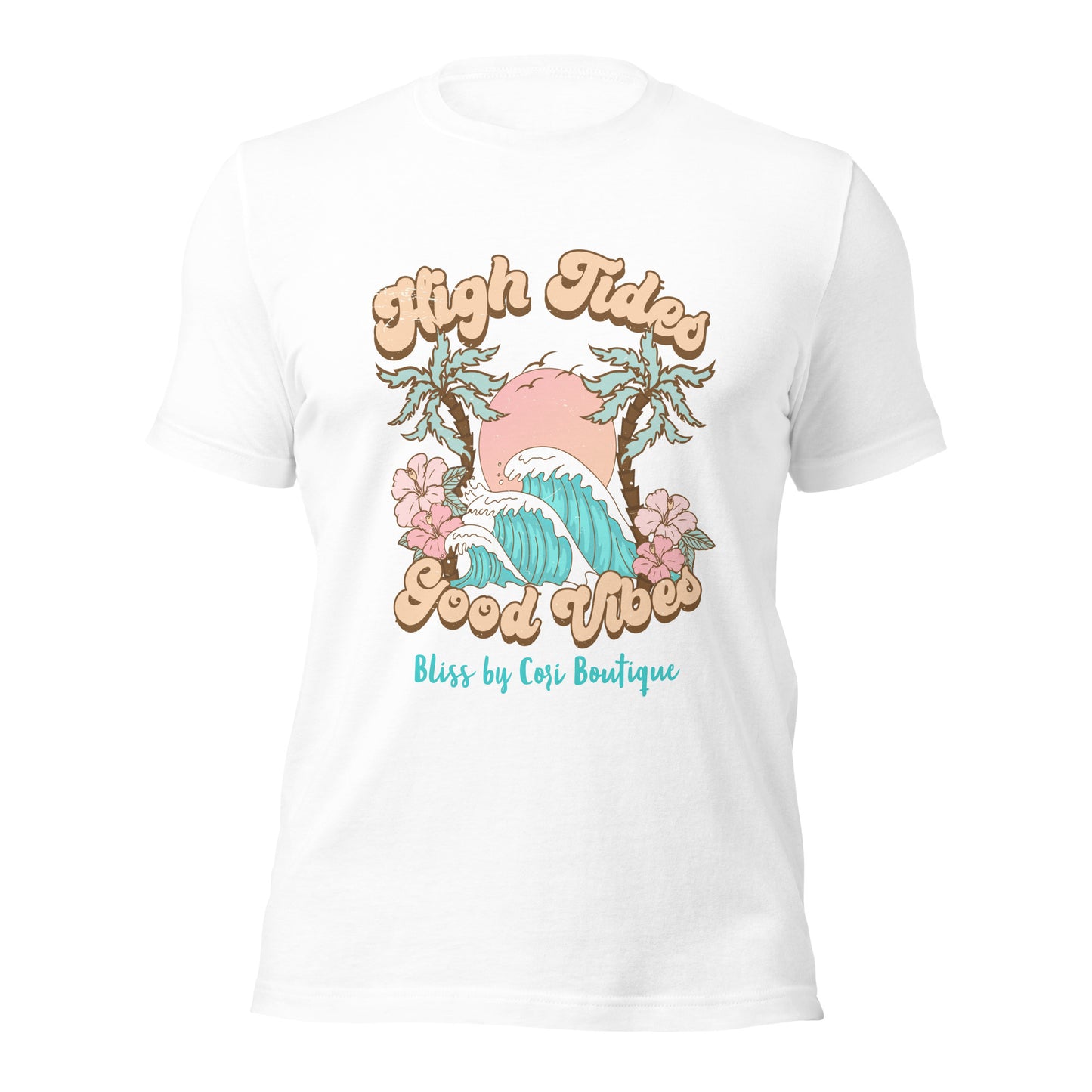 Bella Canvas Tee - High Tides Good Vibes