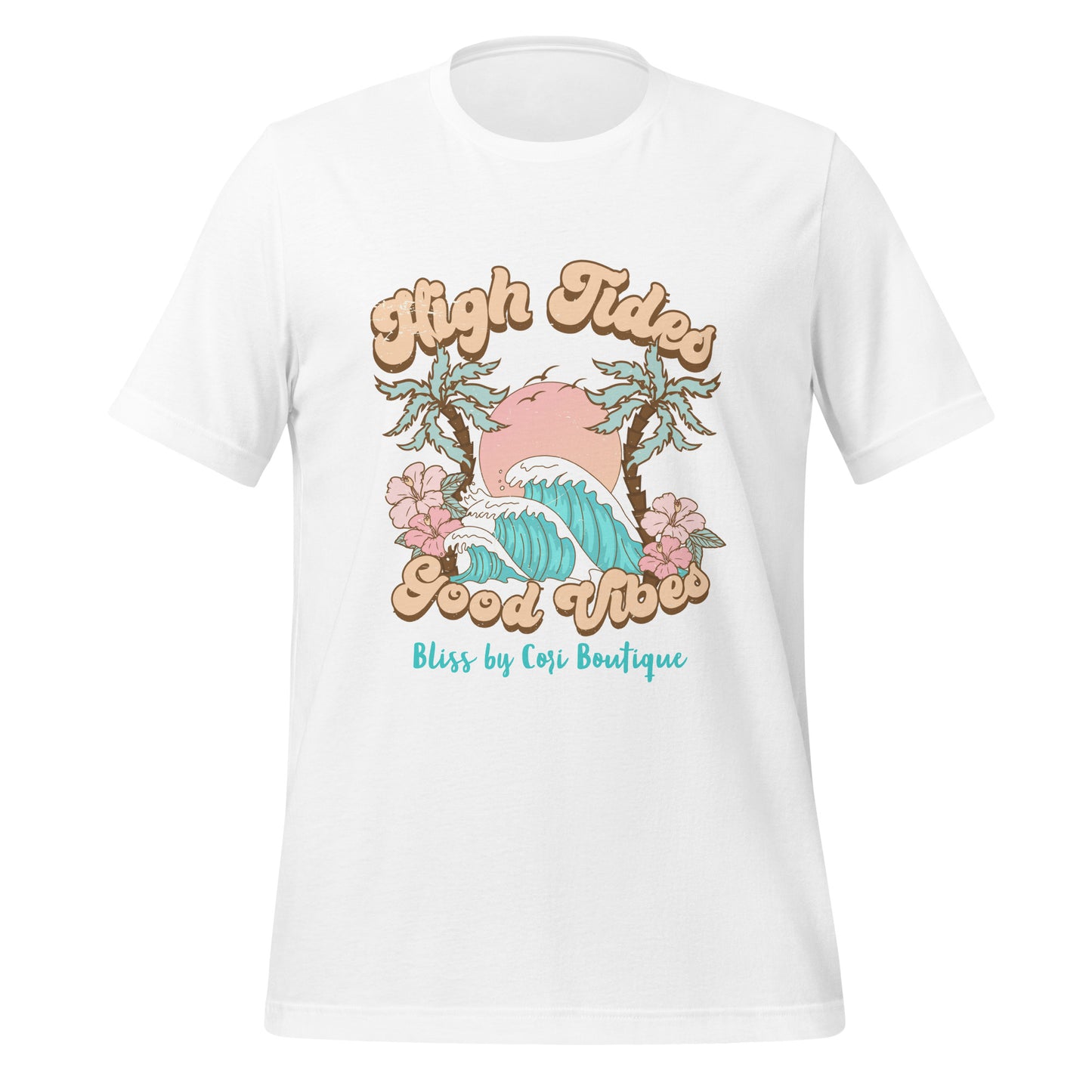 Bella Canvas Tee - High Tides Good Vibes