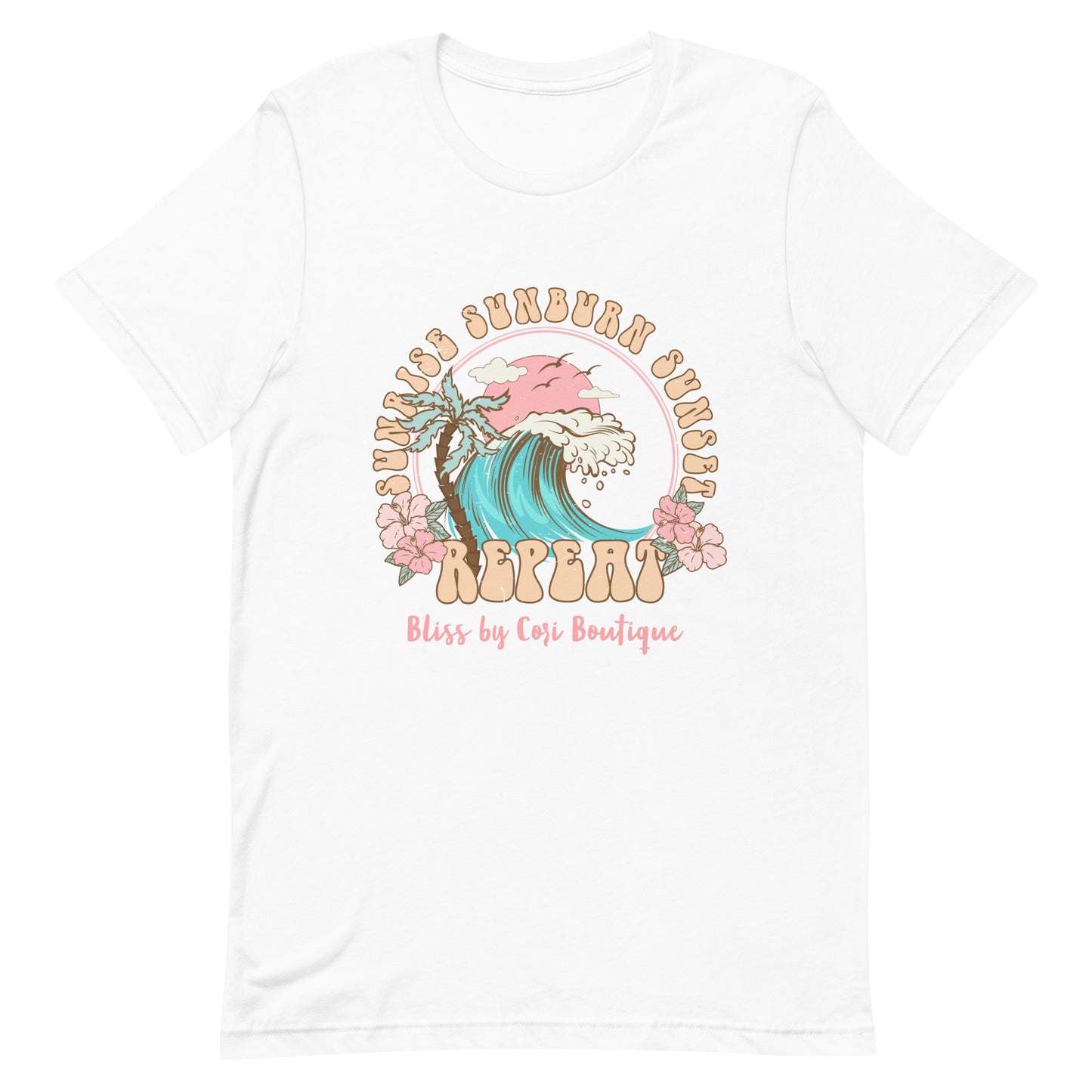 Bella Canvas Tee - Sunrise Sunburn Sunset Repeat