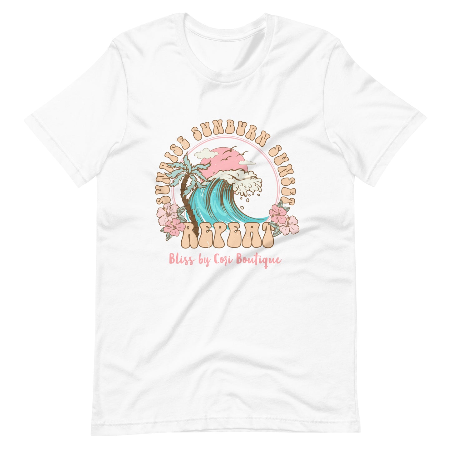 Bella Canvas Tee - Sunrise Sunburn Sunset Repeat