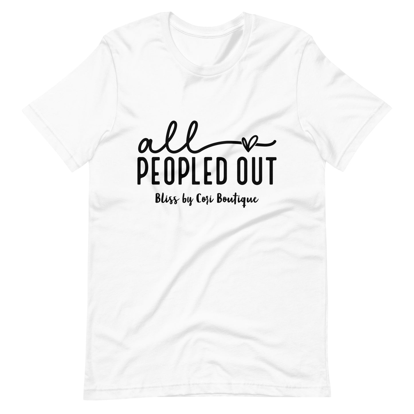 Bella Canvas Tee - All Peopled Out