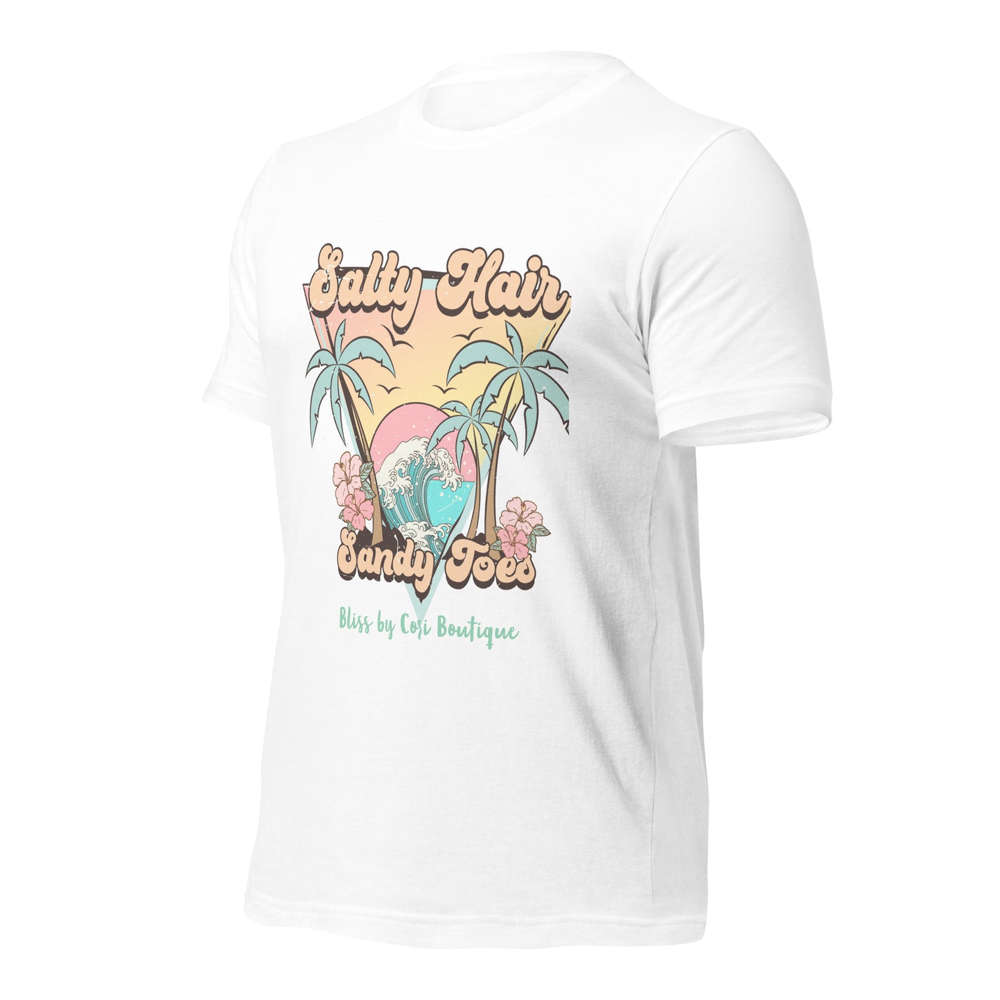 Bella Canvas Tee - Salty Hair Sandy Toes