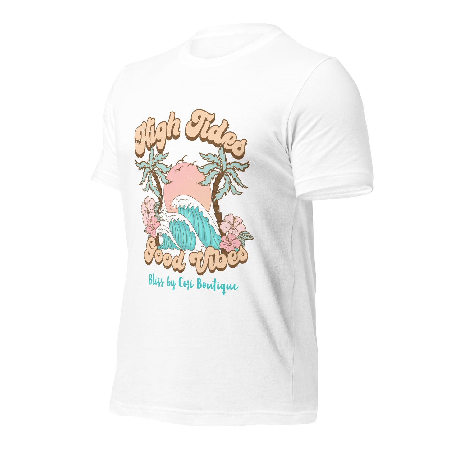 Bella Canvas Tee - High Tides Good Vibes