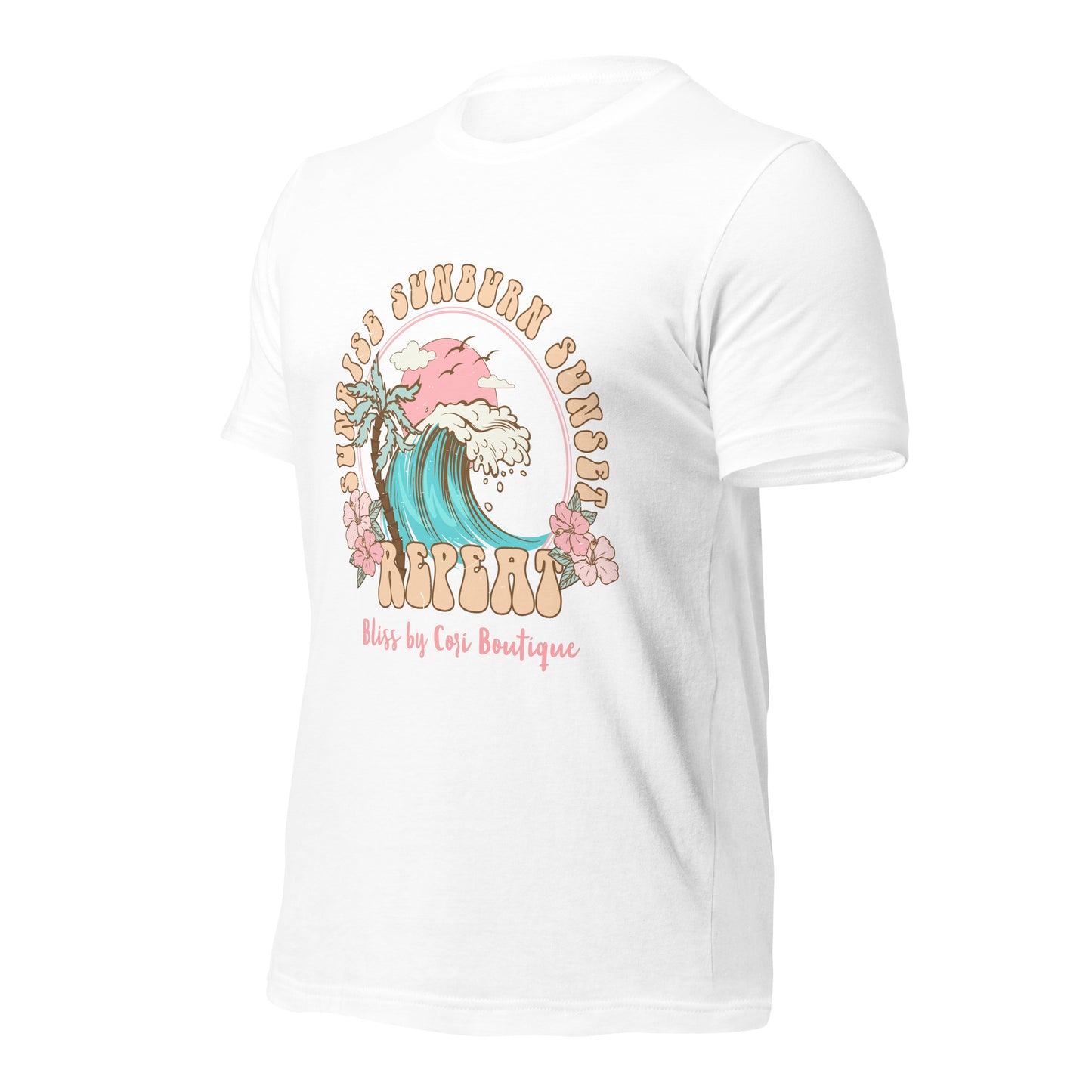 Bella Canvas Tee - Sunrise Sunburn Sunset Repeat