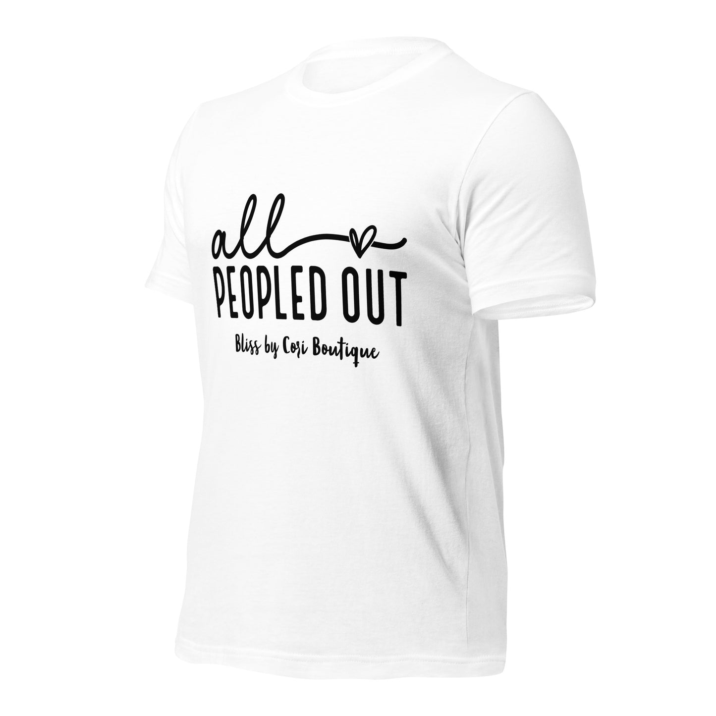 Bella Canvas Tee - All Peopled Out