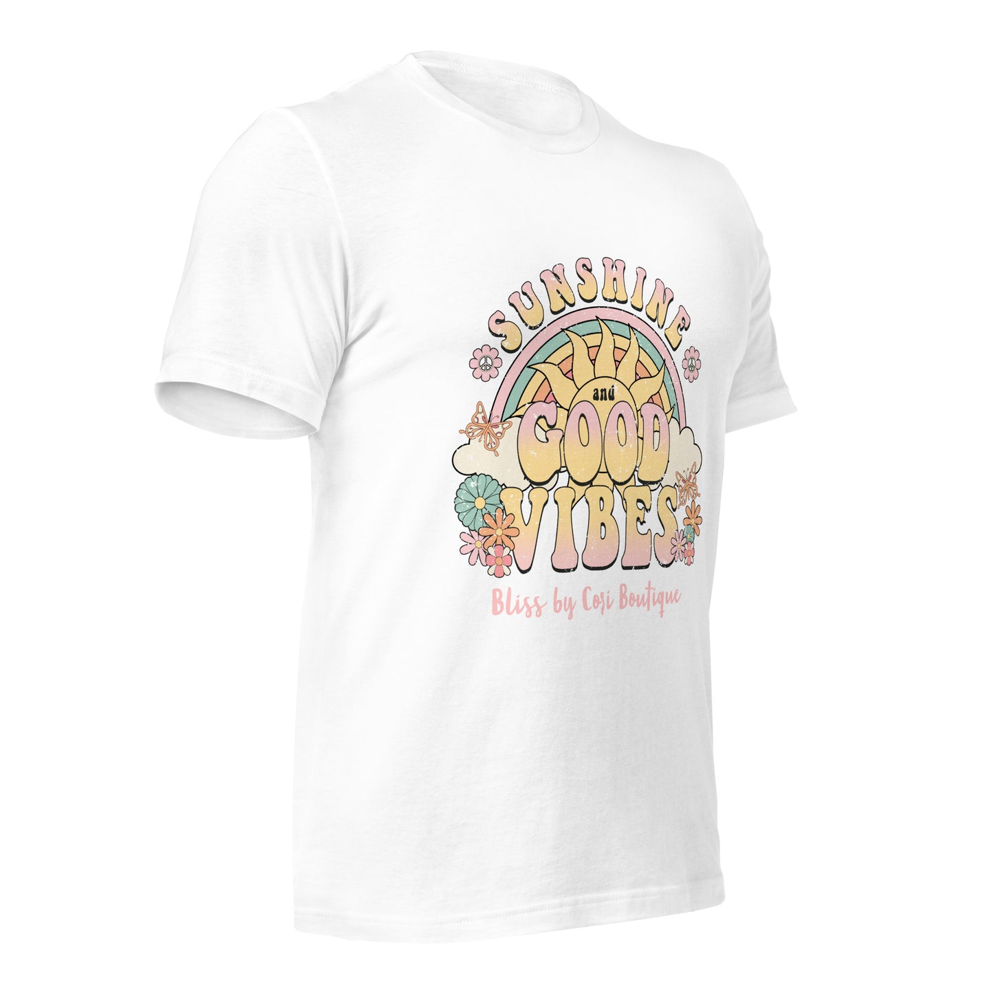 Bella Canvas Tee - Sunshine & Good Vibes