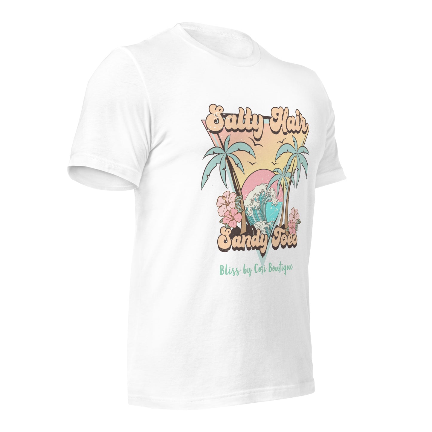 Bella Canvas Tee - Salty Hair Sandy Toes