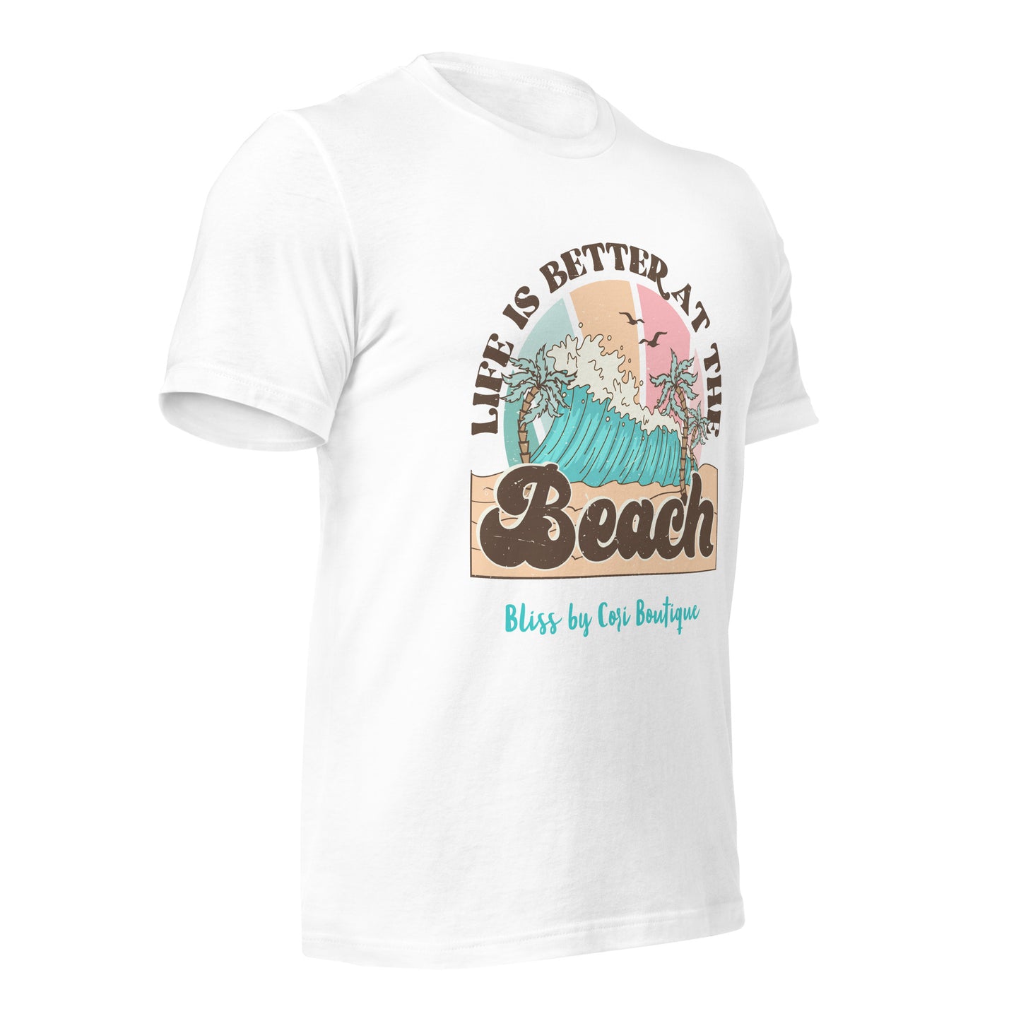 Bella Canvas Tee - Life Is Better At The Beach