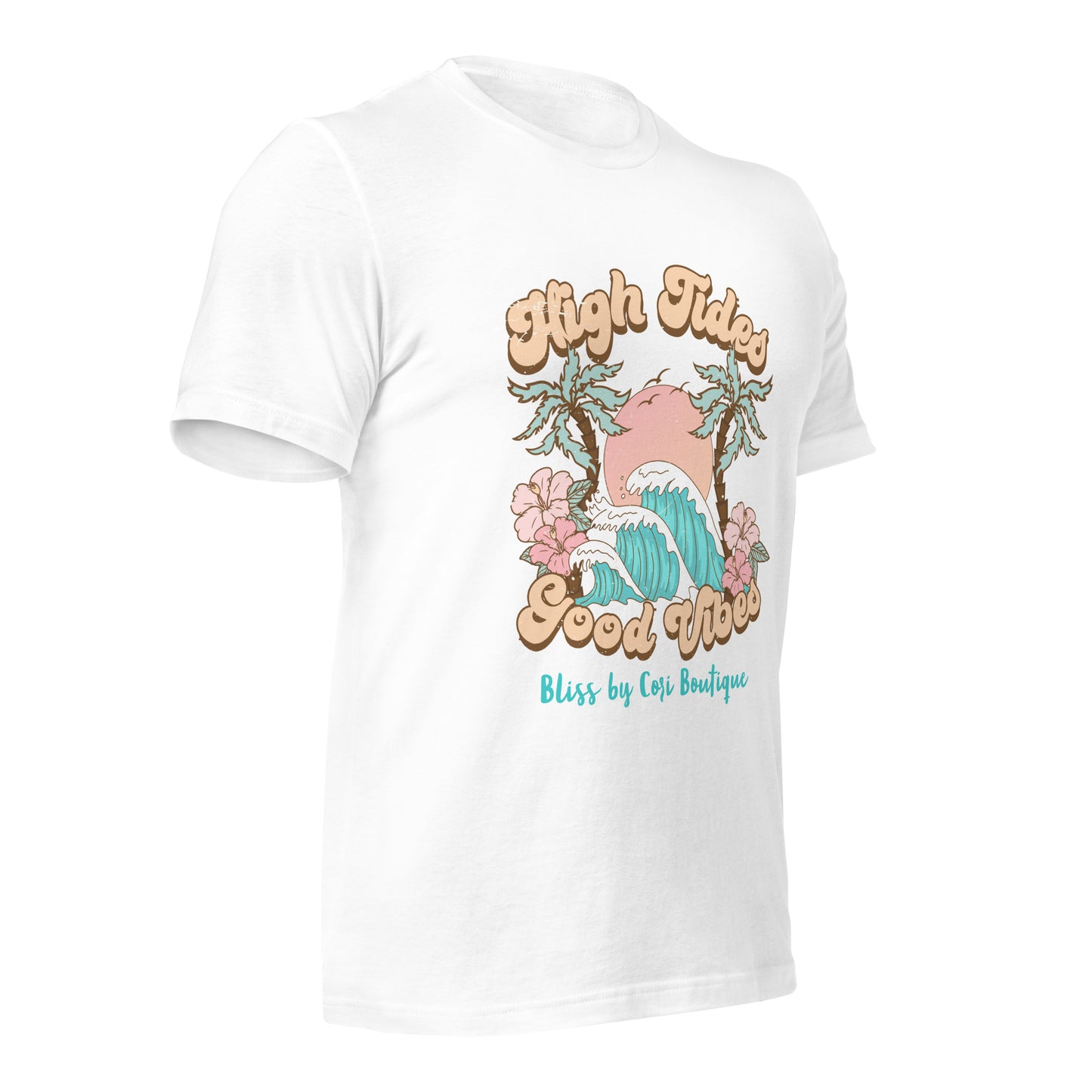 Bella Canvas Tee - High Tides Good Vibes